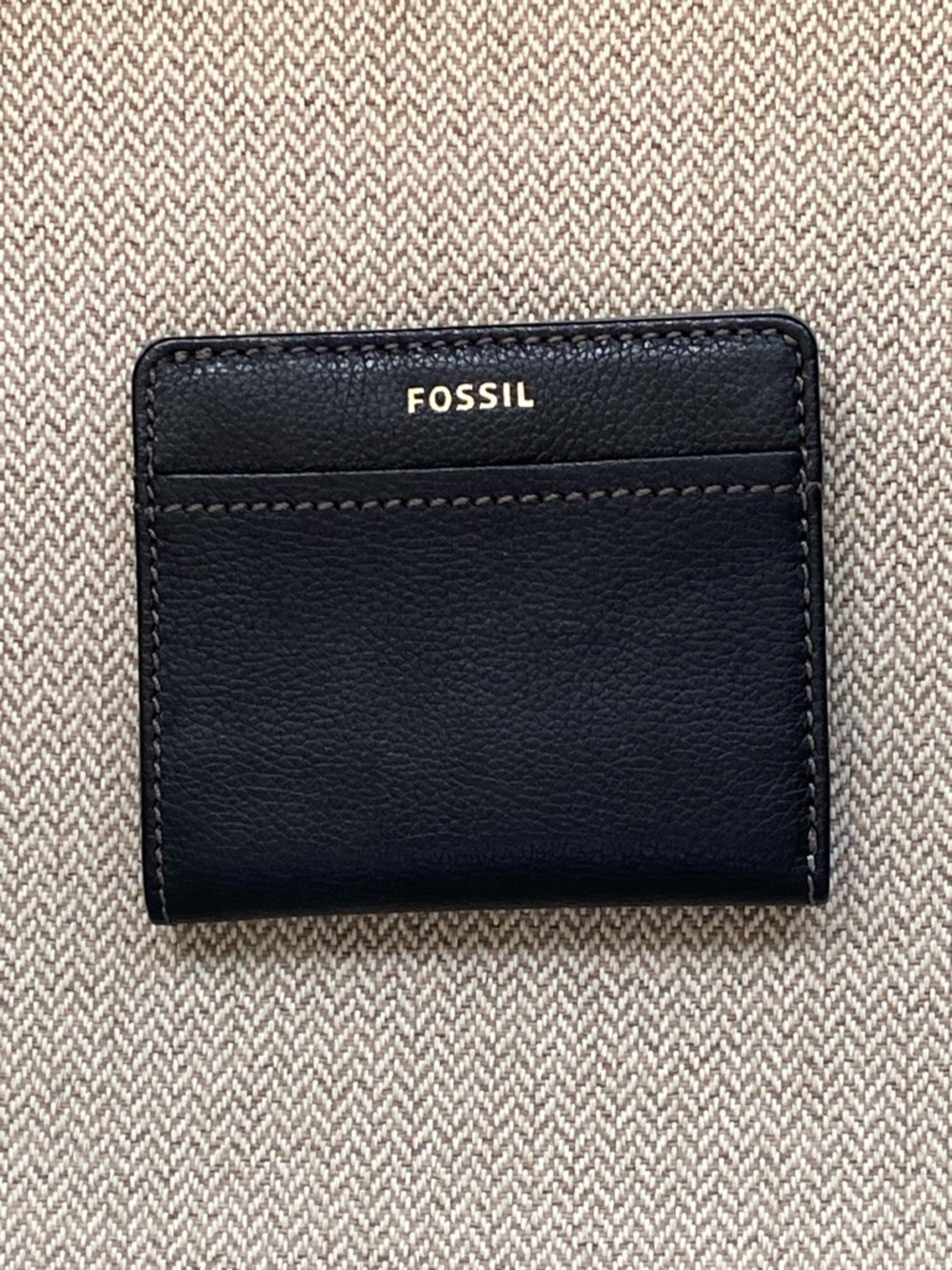 Fossil Black Leather bifold wallet